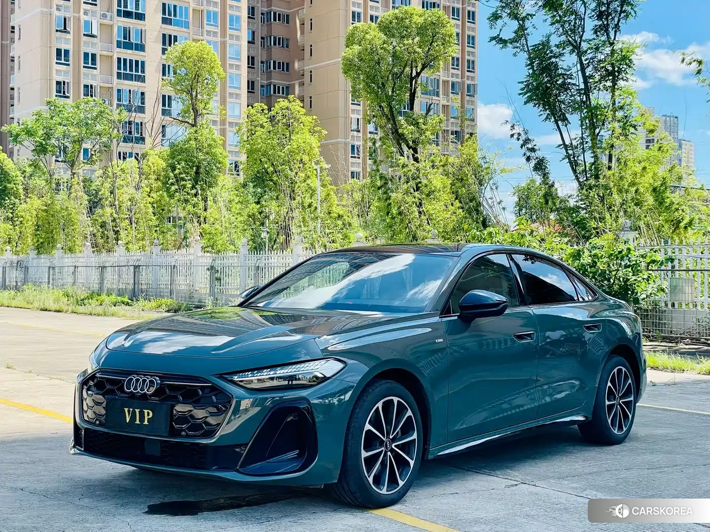 Audi A5L 2025 Зеленый из Китая