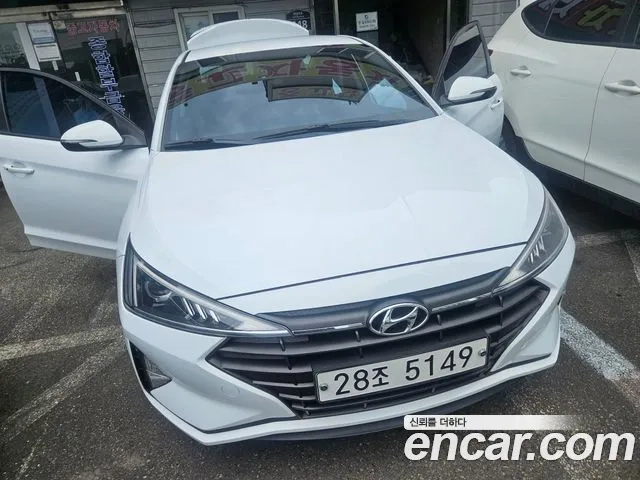 Hyundai The New Avante AD 2019 Белый из Кореи