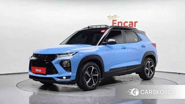 Chevrolet (GM Daewoo) Trailblazer 2023 Небесно-голубой из Кореи