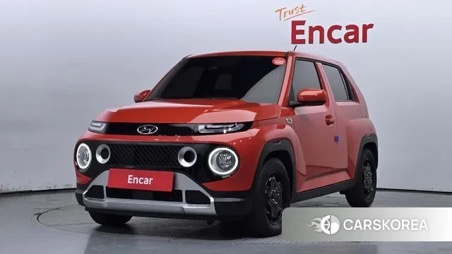 Hyundai Casper 2021 Красный из Кореи