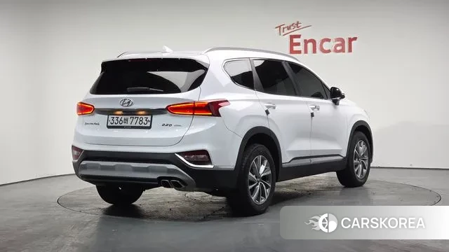 Hyundai Santa Fe TM 2020 Белый из Кореи