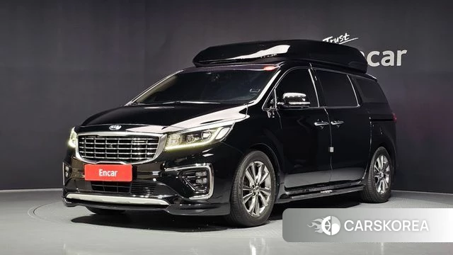 Kia The New Carnival 2019 Черный из Кореи