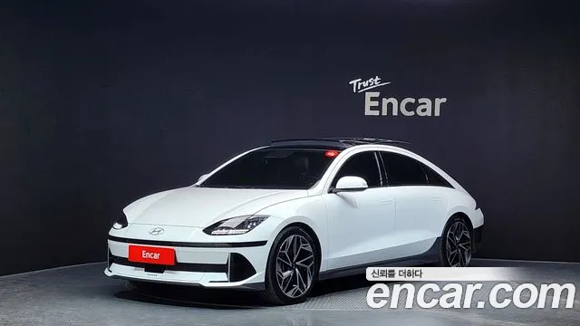 Hyundai Ionic 6 2022 Белый из Кореи