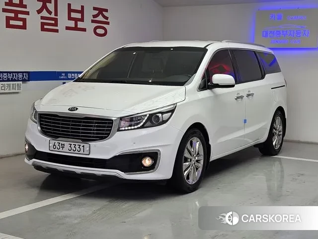 Kia All New Carnival 2018 Белый из Кореи