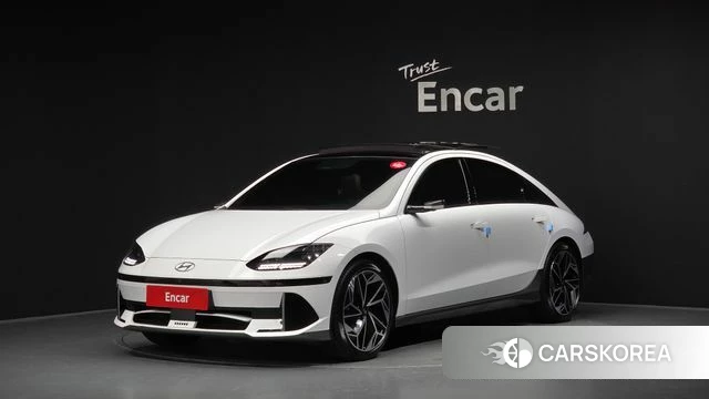 Hyundai Ionic 6 2022 Белый из Кореи