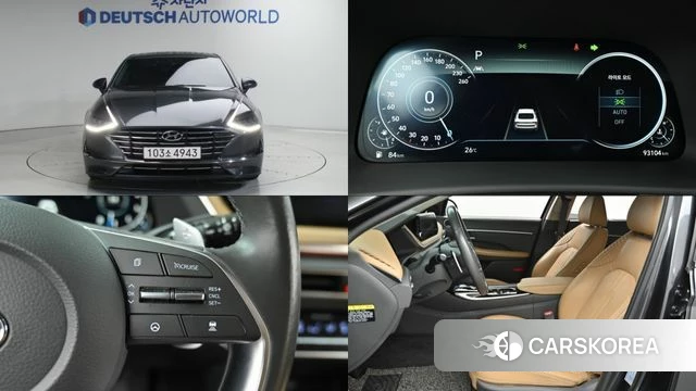 Hyundai Sonata (DN8) 2019 Серый из Кореи