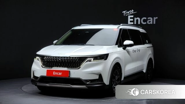 Kia Carnival 4th generation 2023 Белый из Кореи
