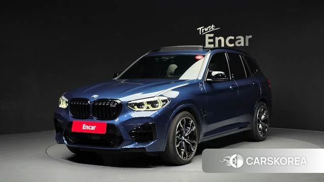 BMW X3M (G01) 2021 Синий из Кореи