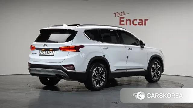 Hyundai Santa Fe TM 2019 Белый из Кореи
