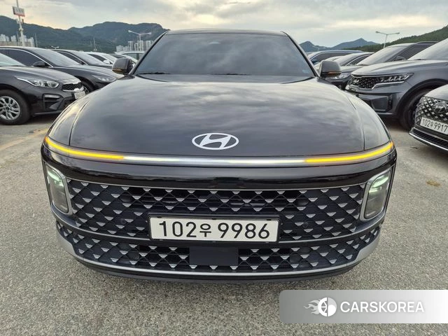 Hyundai Grandeur (GN7) 2023 Черный из Кореи