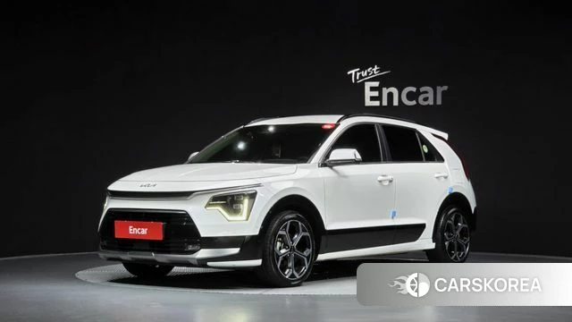 Kia Di Ol Nu Niro 2022 Белый из Кореи