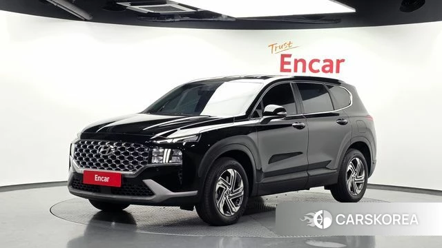 Hyundai The New Santa Fe 2021 Черный из Кореи