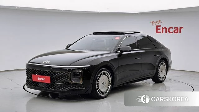 Hyundai Grandeur (GN7) 2023 Черный из Кореи