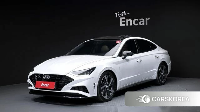 Hyundai Sonata (DN8) 2020 Белый из Кореи