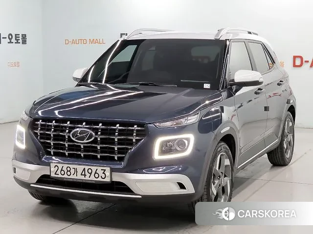 Hyundai Venue 2019 Синий из Кореи