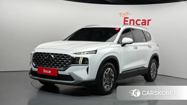 Hyundai The New Santa Fe 2023 Белый из Кореи