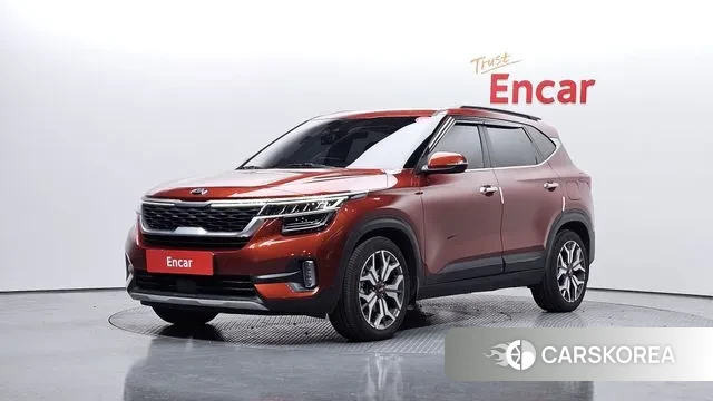 Kia Seltos 2020 Оранжевый из Кореи