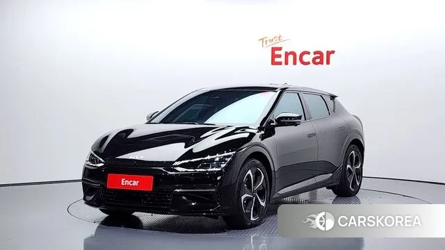 Kia EV6 2023 Черный из Кореи