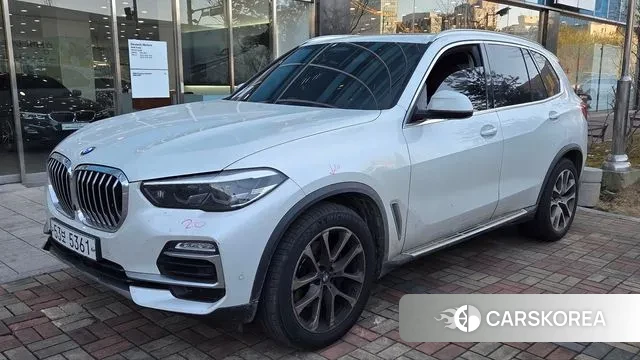 BMW X5 (G05) 2019 Белый из Кореи
