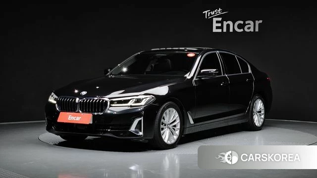 BMW 5 Series (G30) 2022 Черный из Кореи