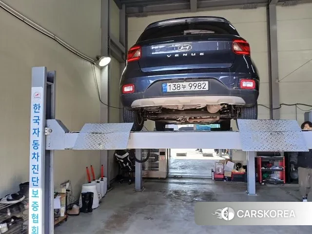 Hyundai Venue 2022 Синий из Кореи