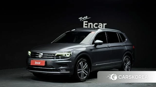 Volkswagen Tiguan Allspace 2020 Серый из Кореи