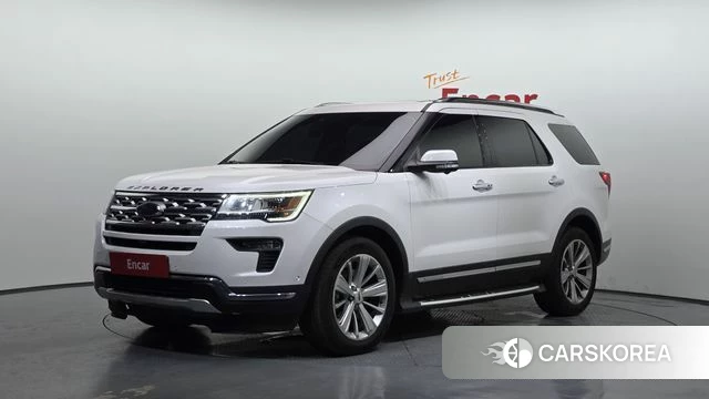 Ford Explorer 2018 Белый из Кореи