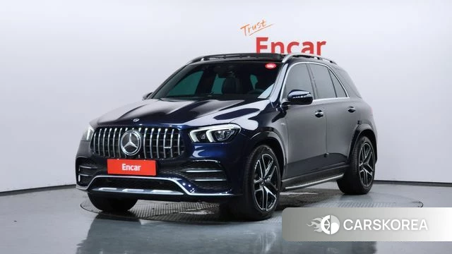 Mercedes-Benz GLE-Class W167 2021 Синий из Кореи