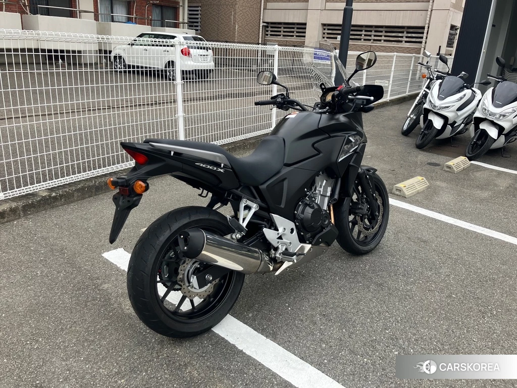 Проданный Honda 400X 2014 из Японии