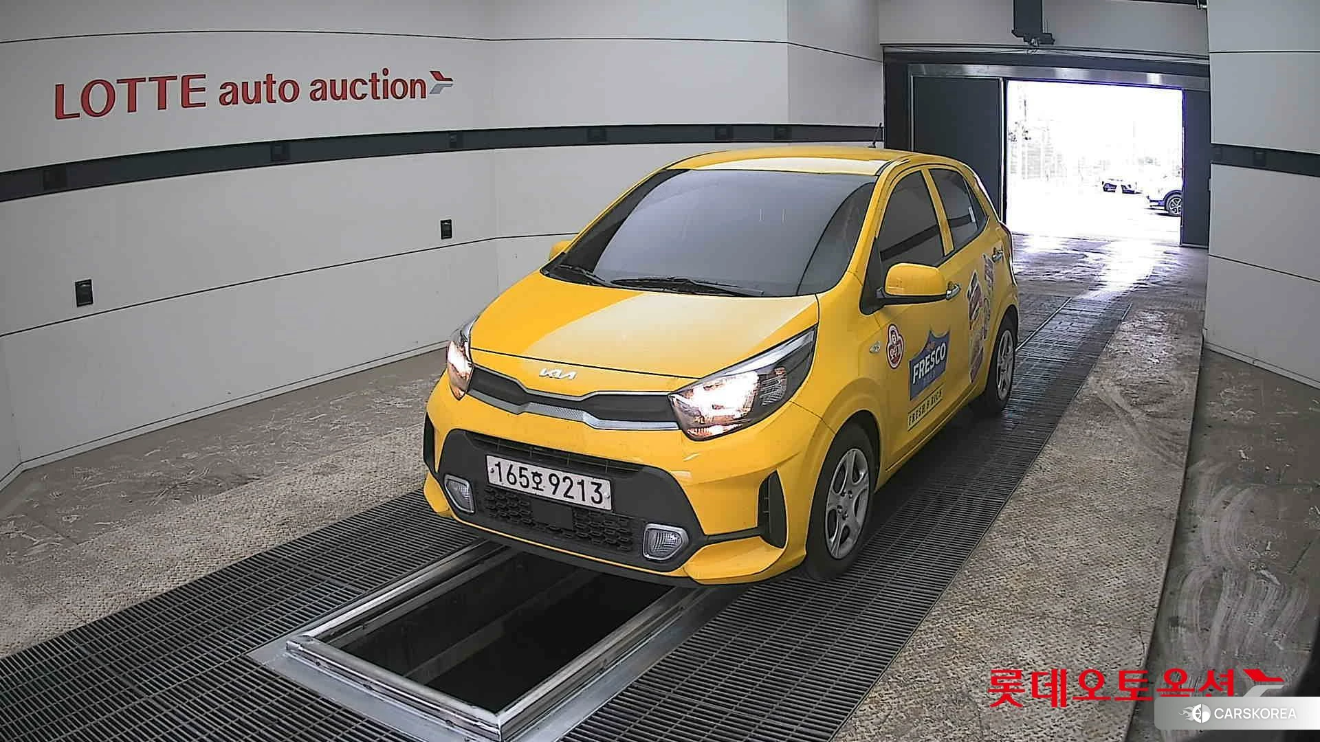 Kia Morning 2022 Clear White из Кореи