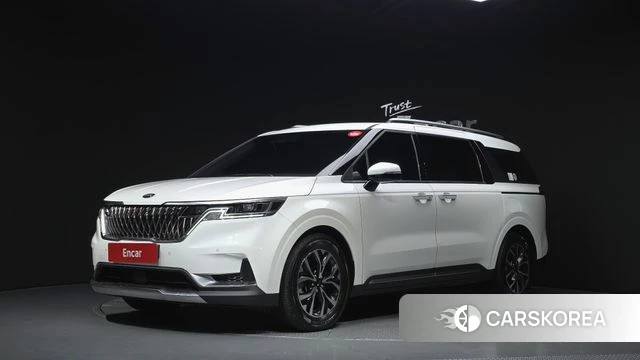 Kia Carnival 4th generation 2021 Белый из Кореи
