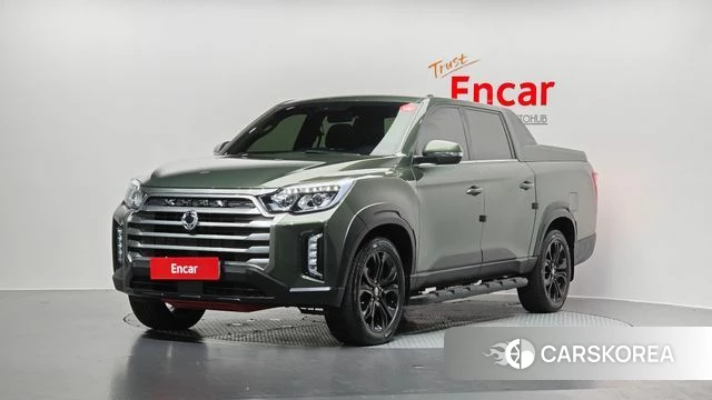 Ssangyong The New Rexton Sports Cannes 2021 Светло-зеленый из Кореи