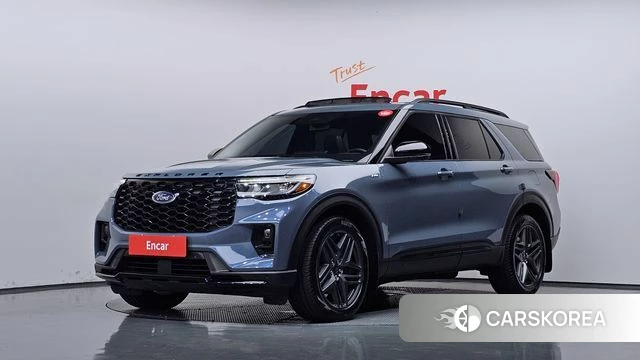 Ford Explorer 6th Generation 2025 Синий из Кореи