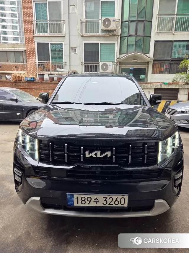 Kia Mohave Master 2023 Черный из Кореи