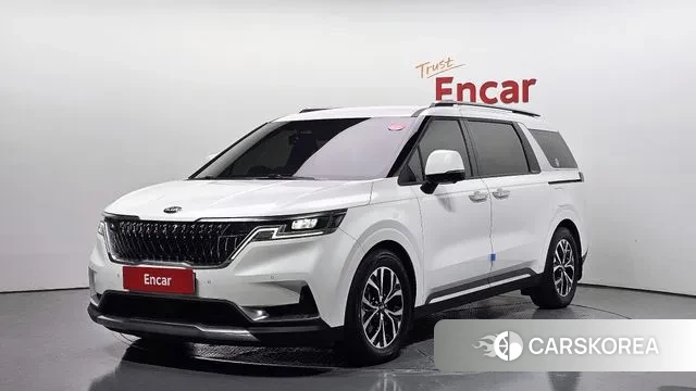 Kia Carnival 4th generation 2021 Белый из Кореи