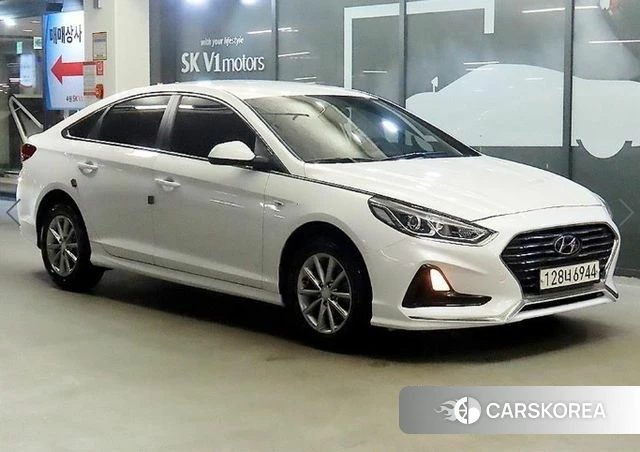 Hyundai Sonata New Rise 2018 Белый из Кореи