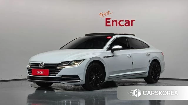 Volkswagen Arteon 2019 Белый из Кореи