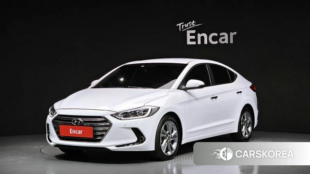 Hyundai Avante AD 2018 Белый из Кореи