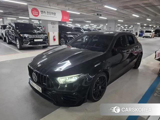 Mercedes-Benz A-Class W177 2022 Черный из Кореи