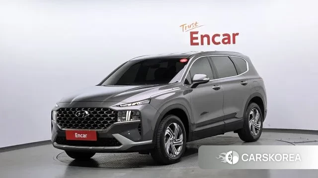 Hyundai The New Santa Fe 2022 Серый из Кореи