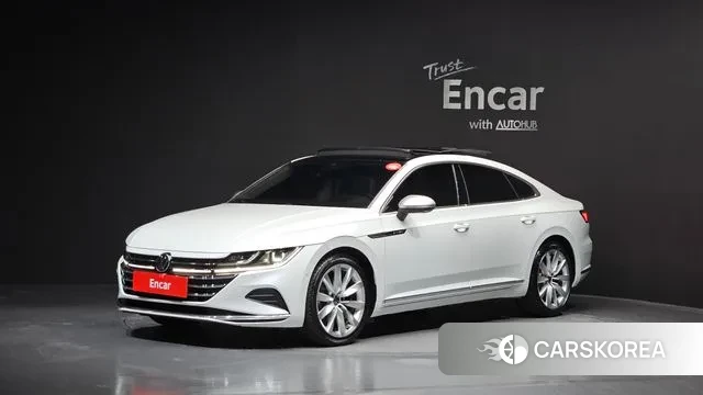 Volkswagen Arteon 2023 Белый из Кореи