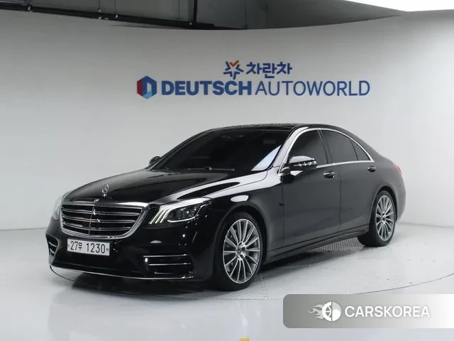 Mercedes-Benz S-Class W222 2018 Черный из Кореи