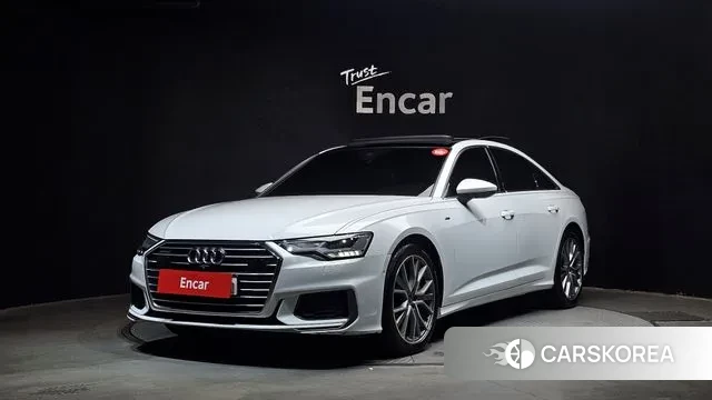 Audi A6 (C8) 2023 Белый из Кореи