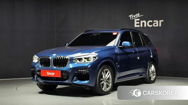 BMW X3 (G01) 2021 Синий из Кореи