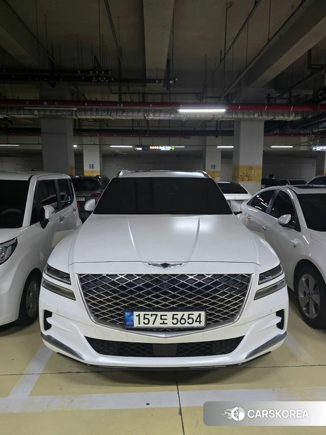 Genesis GV80 2021 Белый из Кореи