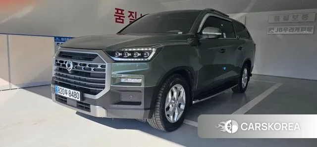 Ssangyong The New Rexton Sport 2023 Серый из Кореи