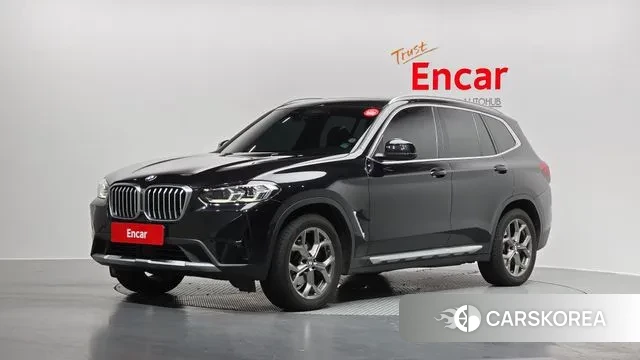BMW X3 (G01) 2022 Черный из Кореи
