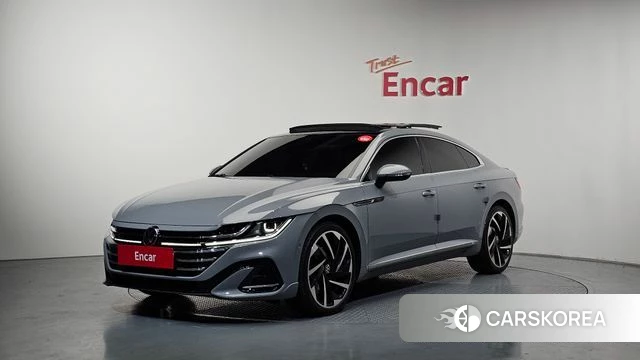 Volkswagen Arteon 2022 Серебристо-серый из Кореи