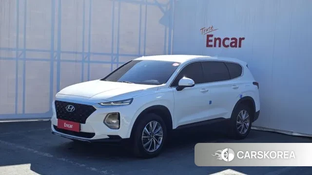 Hyundai Santa Fe TM 2019 Белый из Кореи