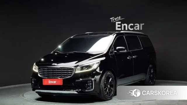 Kia The New Carnival 2018 Черный из Кореи